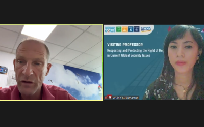 Visiting Professor : Respecting and Protecting the Right of Health Care in Current Global Security Issues